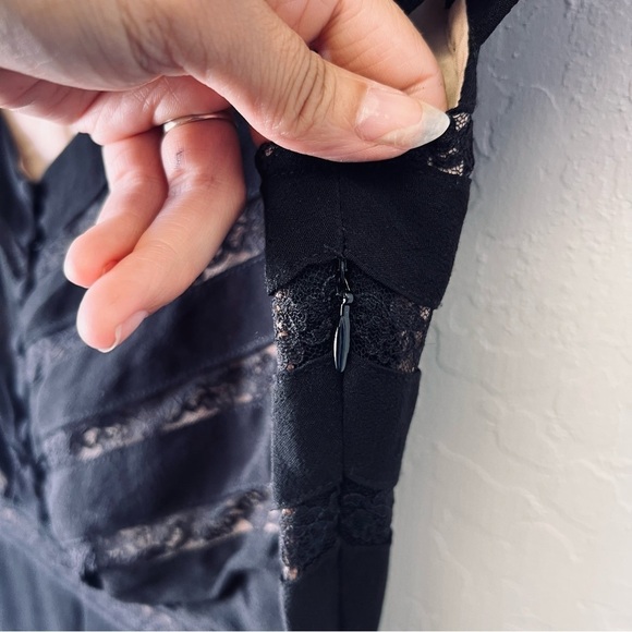 Free People Elle Mini Gothic Witchy Halloween Mini Dress 8 - Picture 10 of 11